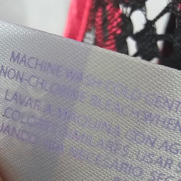 Secret Treasures Tank Cami Red Black Satin Lace Goth Whimsigoth Fairy XL - Picture 11 of 12